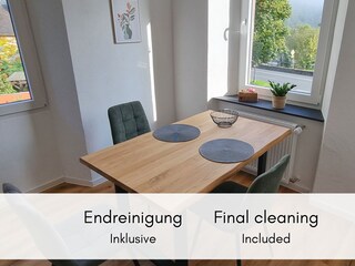 Wohnung 3 - Endreinigung