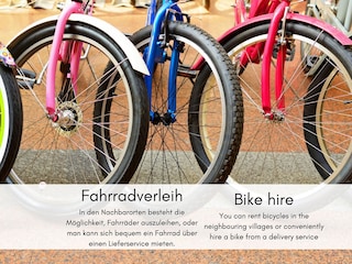 Allgemein - Fahrradverleih