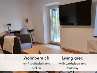 Wohnung 5 - Wohnbereich
