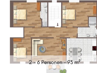 Wohnung 5 - Grundriss