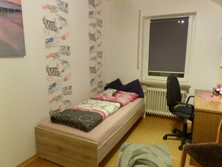 Schlafzimmer Einzelbett