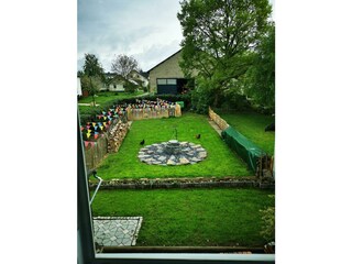Gartenausblick