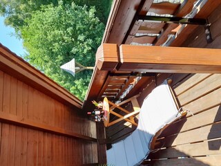 FW Waldblick Balkon zum Wald