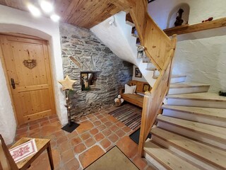 Treppe Ferienhaus Waschhütte