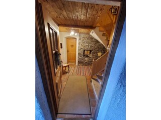 Eingangtür Ferienhaus Waschhütte