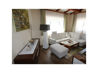 Wohnzimmer mit Schlafcouch