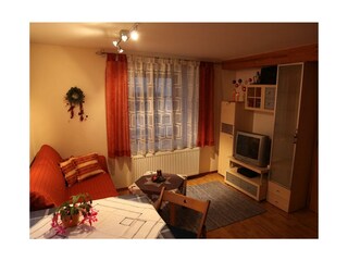 Ferienwohnung Stock, Wohnzimmer 1