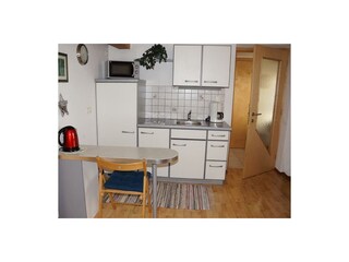 Ferienwohnung Stock, Küchenbereich