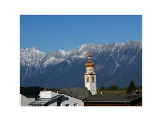 Tulfes mit Blick zum Hafelekar - Nordkette
