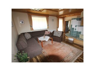 Wohnzimmer mit Schlafcouch