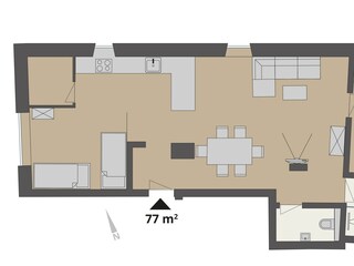Kammerlingalm Grundriss
