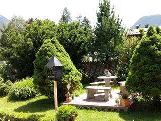 Garten Ferienwohnung Tirol