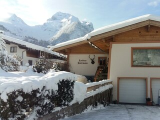 Aufgang Ferienwohnung Tirol