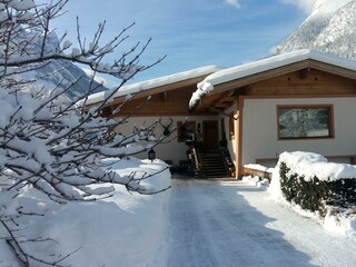 Aufgang Ferienwohnung Tirol