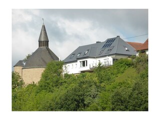 Haus Burgsponheim Lage Ortseingang