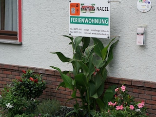 Ferienhaus Nagel Schild