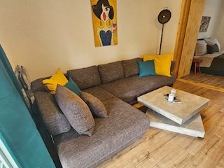 Sitzecke im Wohnzimmer
