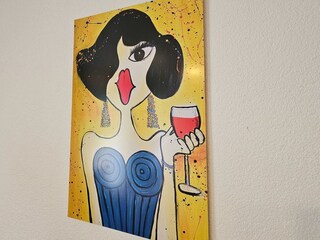 Bild im Wohnzimmer