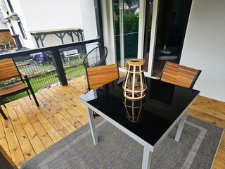 Terrasse mit Sitzecke