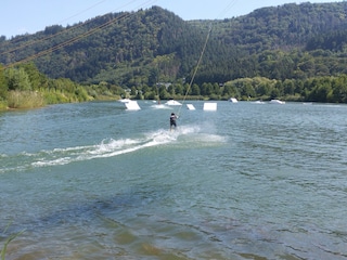 Wasserski am Triolago Riol