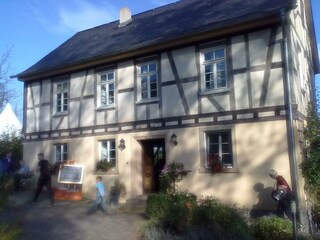 FeWo Blick auf das Heimat 3 Haus "Günderodehaus"