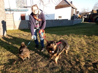 FeWo Familienhunde "die Jacky" und "Santos"