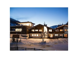 Winterliche Abendstimmung bei WOHNEN by LIZZY