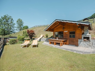 Garten Sommer Haus Ortsblick