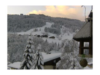 Blick v Balkon