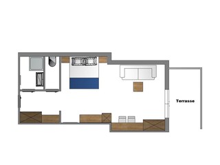 Familiennest | geräumig | Balkon zum Garten | 38m²
