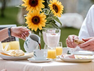 Guten-Morgen-Frühstück etwas Besonderes für dich