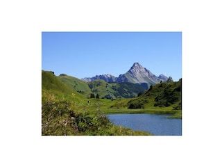 Der Kalbelesee mit Blick auf den Bieberkopf