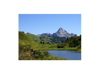 Der Kalbelesee mit Blick auf den Bieberkopf