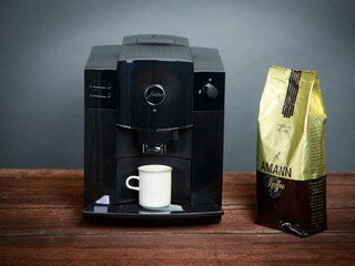 Kaffeemaschine inklusive Bohnen