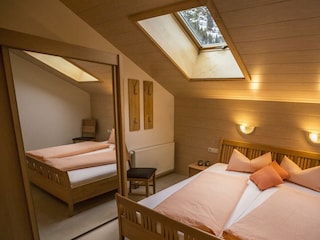 Doppelzimmer in der Dachschräge