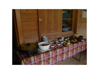 Alpenblick-Bergfrühstück
