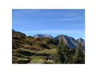 Alpenblick-blick in die Berge
