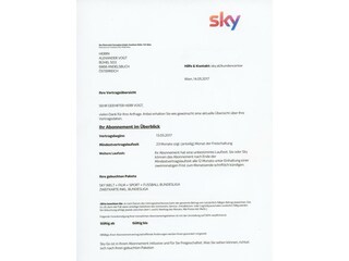 Inklusive Sky Programme