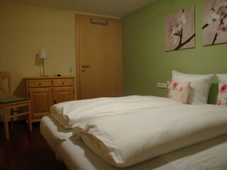 Wohnzimmer mit Schlafcouch