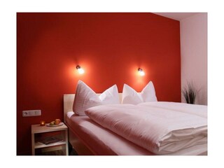 "Auenfeld" Schlafzimmer 2 mit Doppelbett