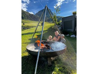 Chalet mit Grillplatz