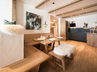 Chalet Appartment_Esszimmer und Küche