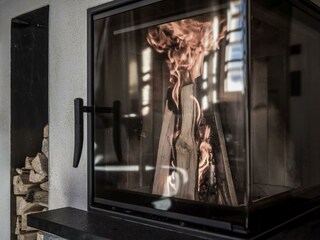 Der Kamin ist das Herzstück jedes Chalets