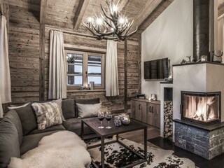 Jedes Chalet mit Kamin für ganz viel Gemütlichkeit