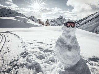 Echtes Winter-Feeling durch reichlich Naturschnee