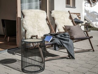 Nach dem Skitag die Sonne genießen