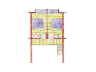 Grundriss Appartement an der Wildkogelbahn 2