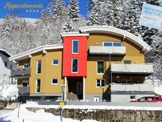 Außenansicht im Winter