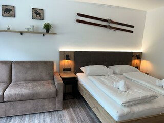 Bett+SofaBett