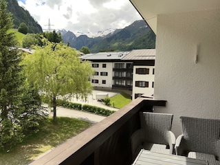 Aussicht vom Balkon